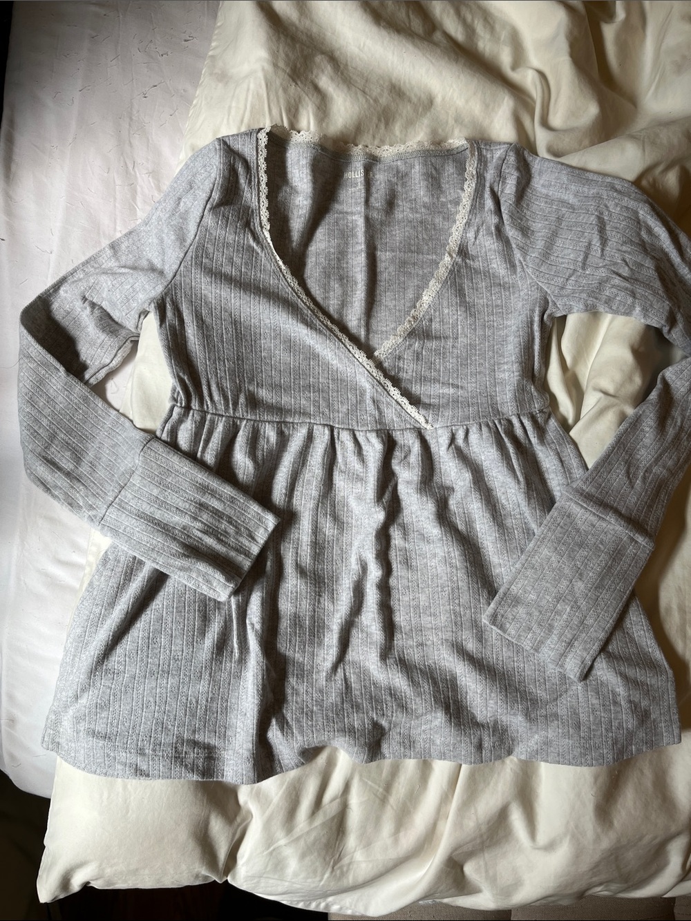 Hollister babydoll top